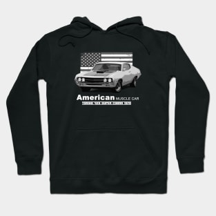 Torino 429 Super Cobra American Muscle Car 60s 70s Old is Gold Hoodie